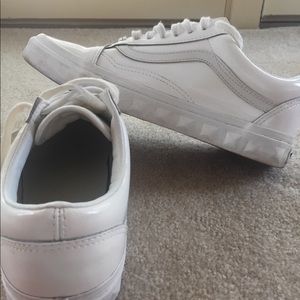 old school white vans!!